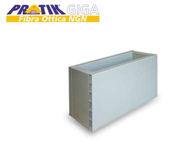 Pozzetto compatto Pratik Giga Fibra Ottica NGN 4215